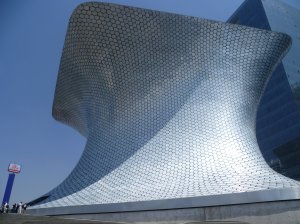 Mexico City's newest museum, El Museo Soumaya, opened to the public in March 2011.