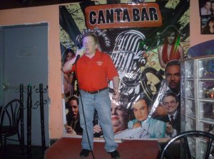 Me singing in Mexico City.