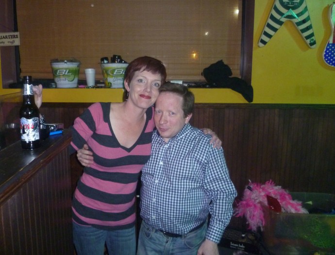 Here I am with Murfreesboro's own H-Bomb!