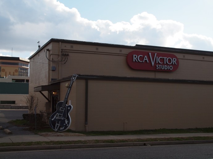 The exterior of historic RCA Studio B.