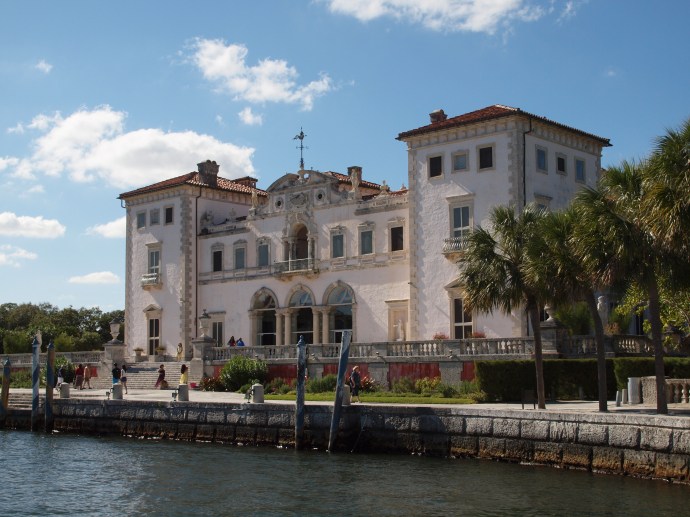 The villa at Vizcaya Museum & Gardens