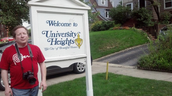 I returned to the town of University Heights for the first time in over 38 and a half years.