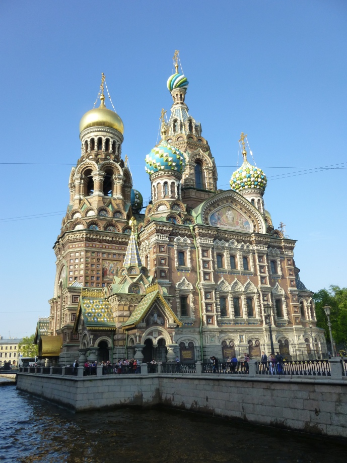The Church of Our Saviour on Spilled Blood is one of St. Petersburg's gorgeous cathedrals.