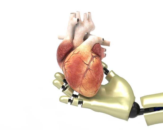 My heart was operated on robotically.