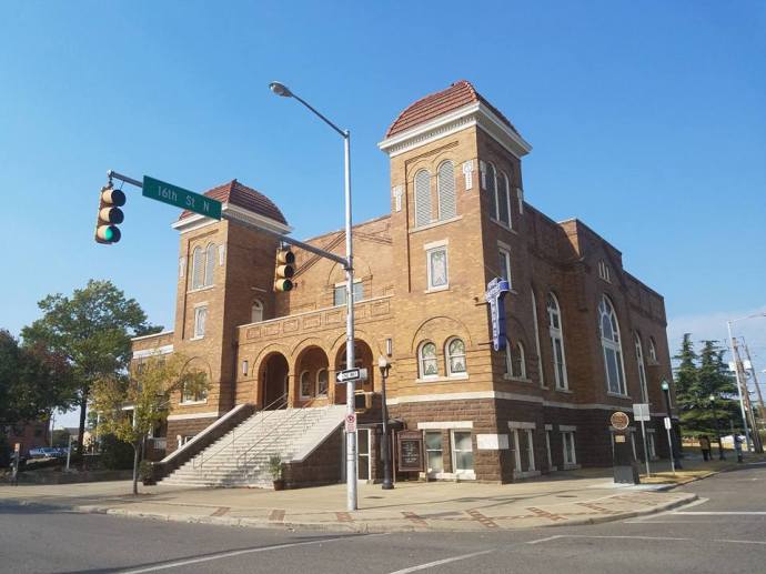 The 16th Street Baptist Church in Birmingham.