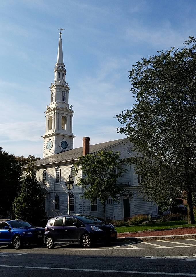 The First Baptist Church in Providence was built in 1775.